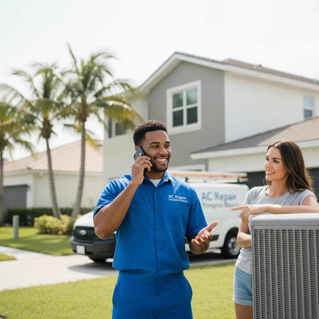 AC Repair Pompano Beach customer support in Price
